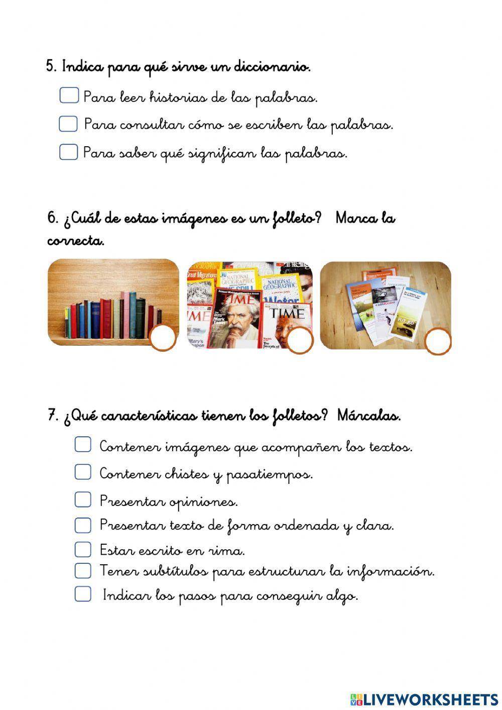 EL FOLLETO Y LA ORACIÓN