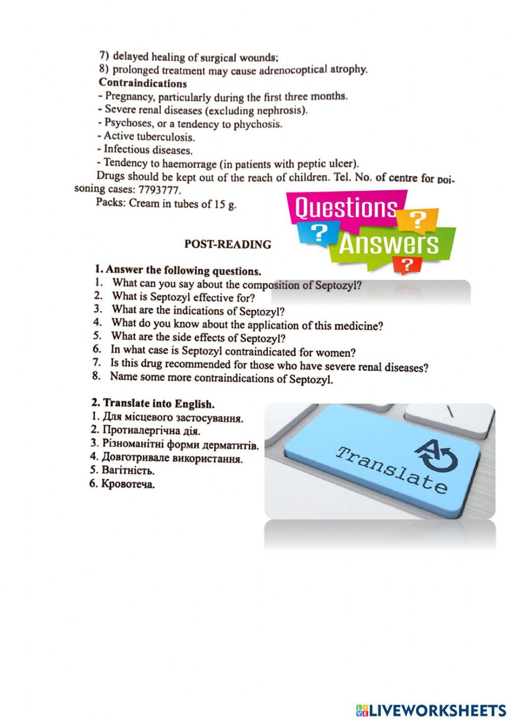 Drug annotation activity