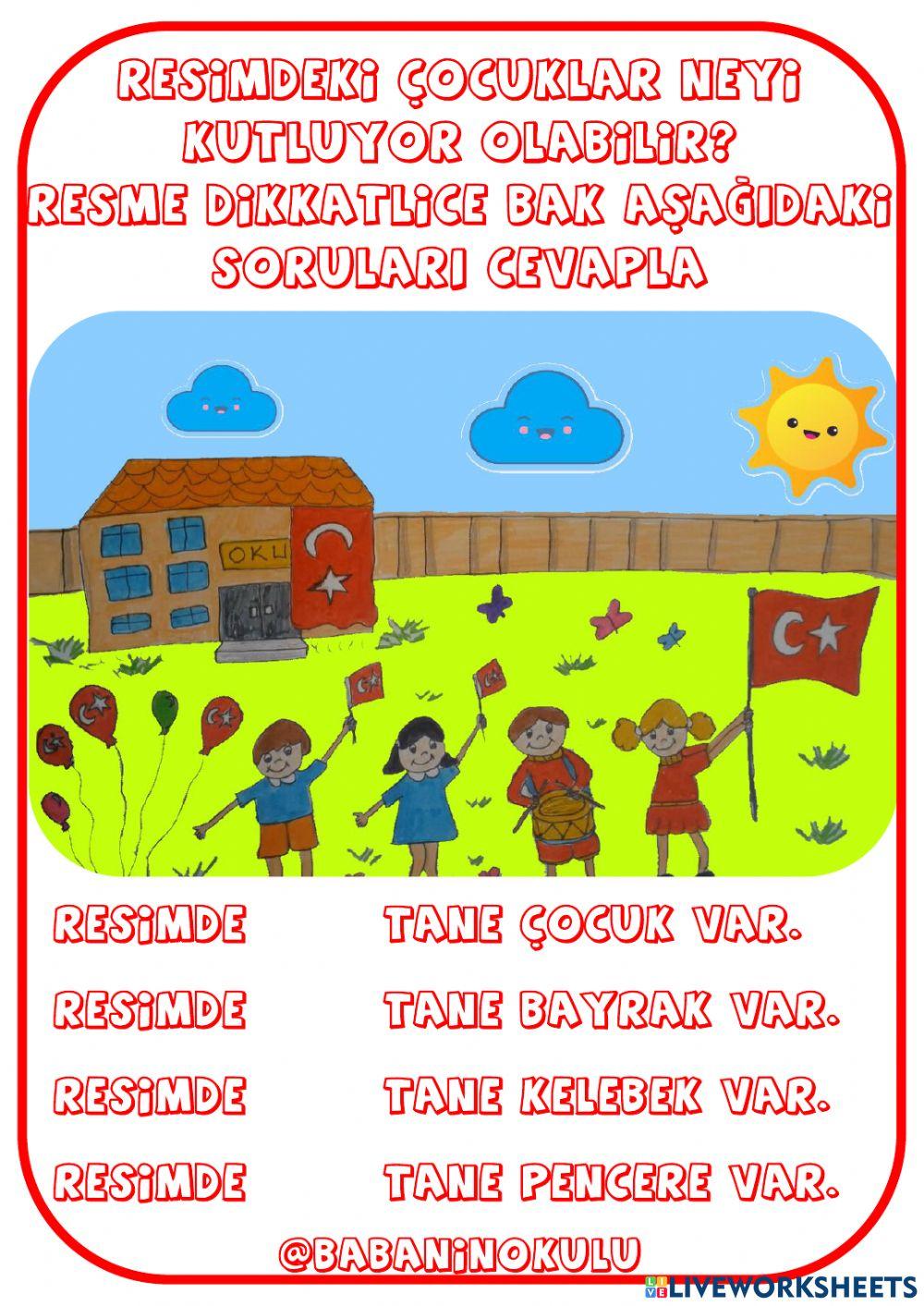 CUMHURİYET BAYRAMI - 1