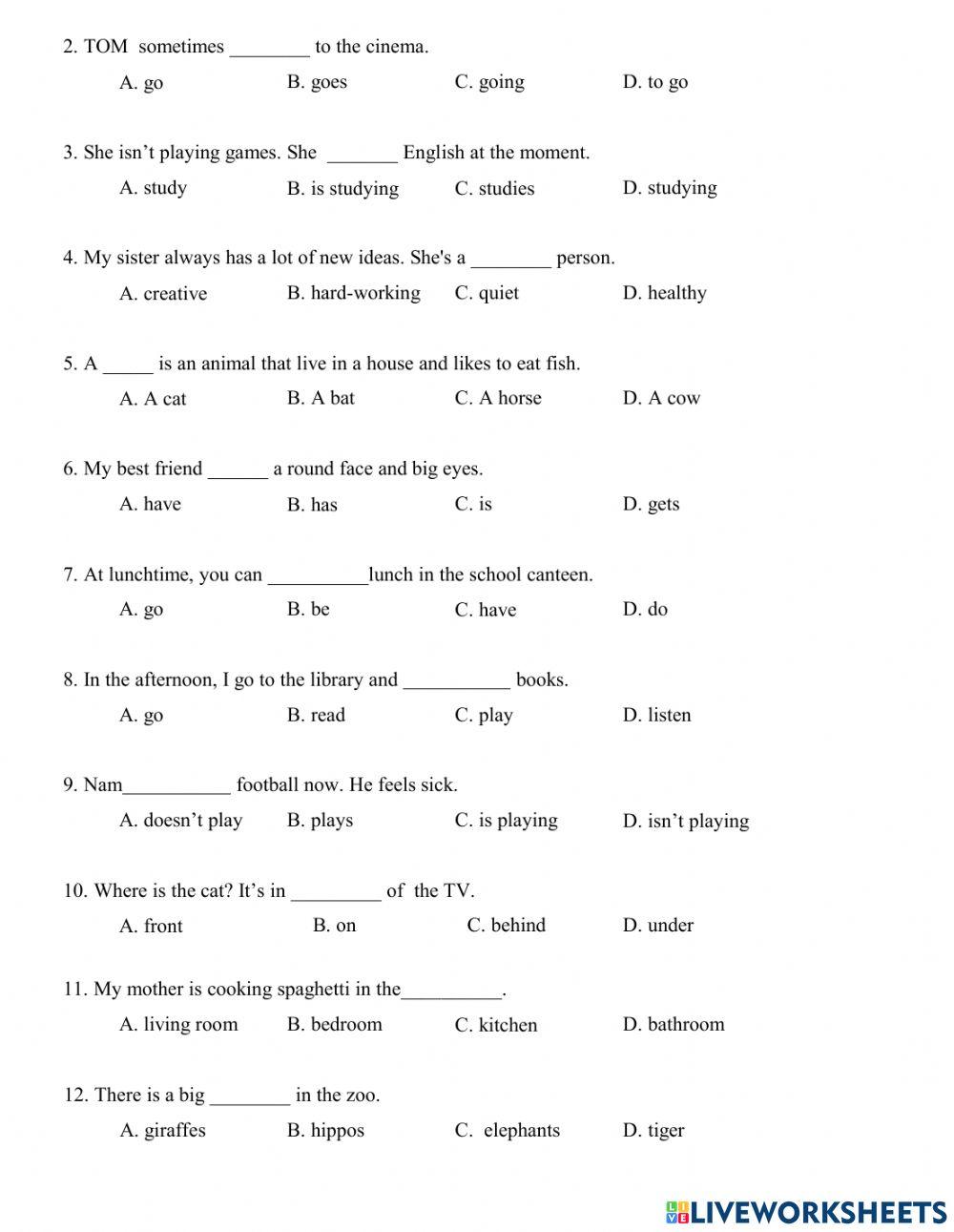 G5 revision for mid term
