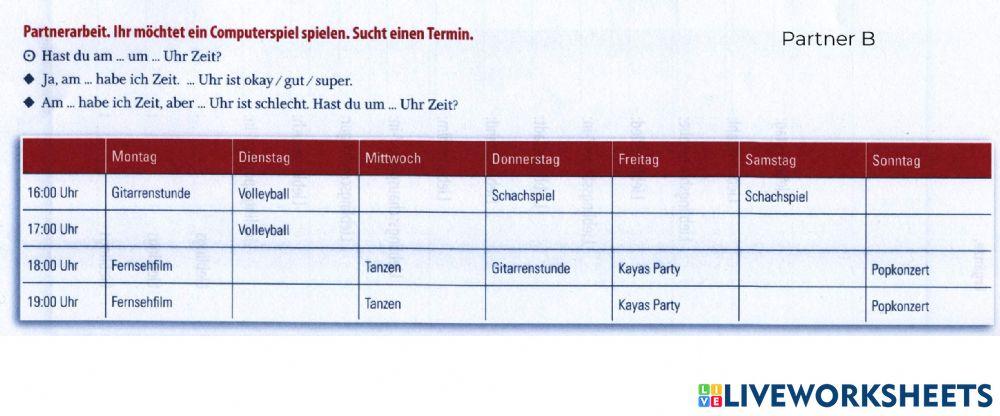 Wochenplan-Termin-Partner-B