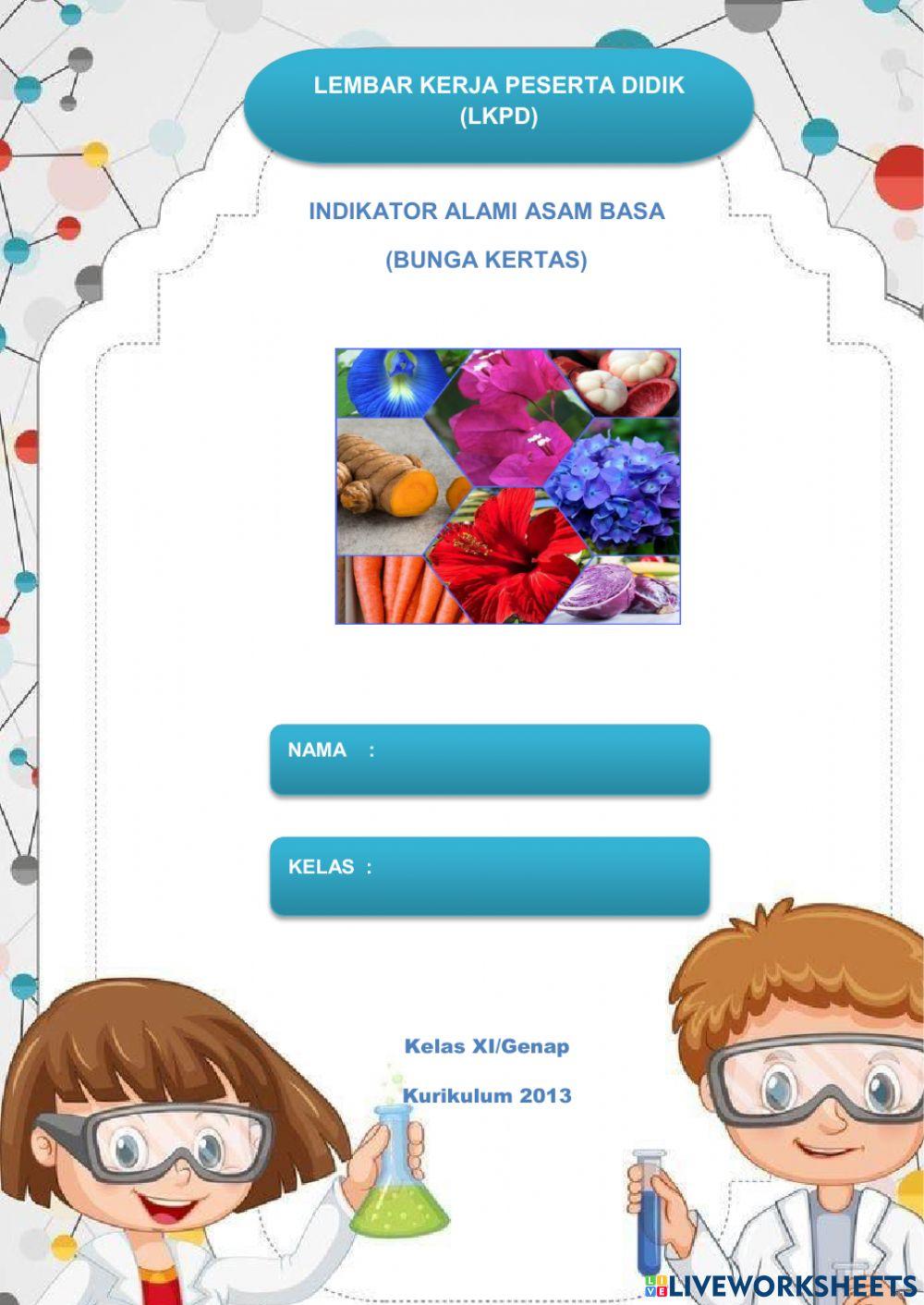 Indikator Alami Asam Basa