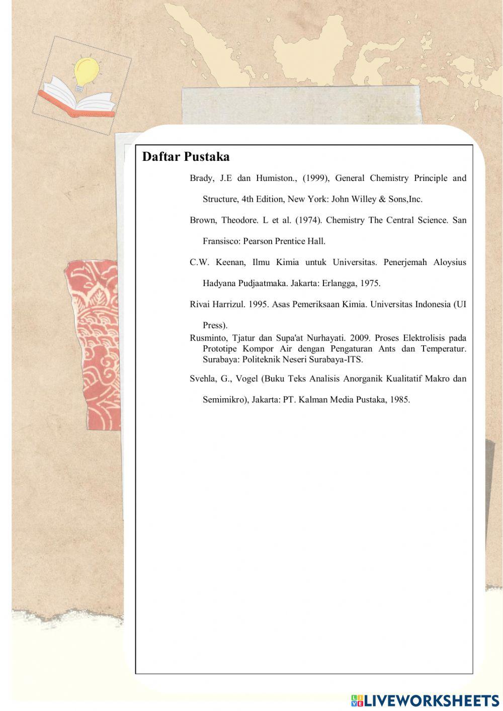 E-LKPD Sel Elektrolisis Sederhana