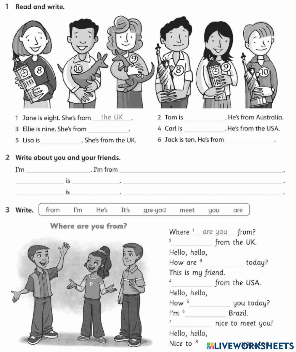 Countries, introducing