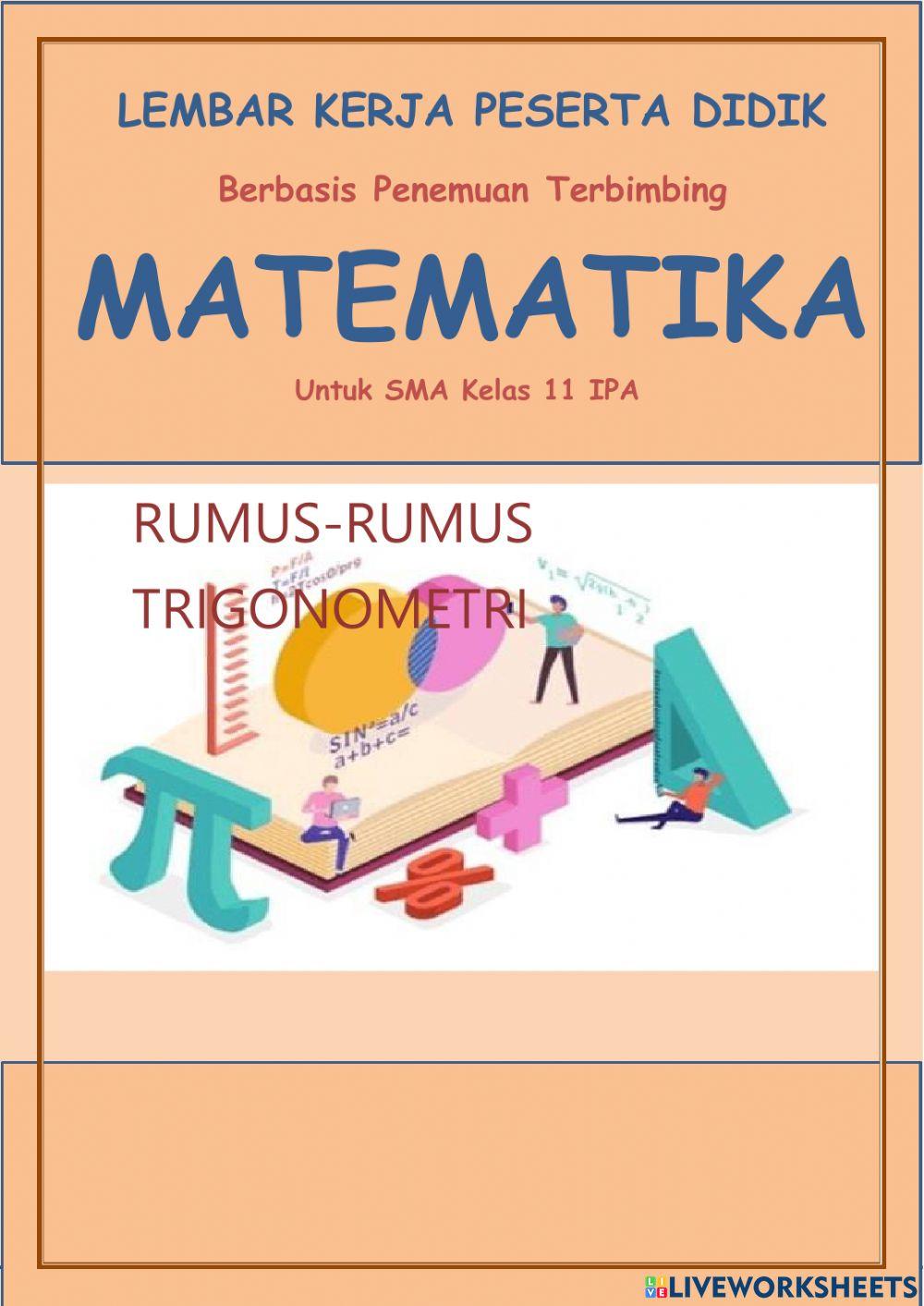 Rumus sudut rangkap untuk cosinus