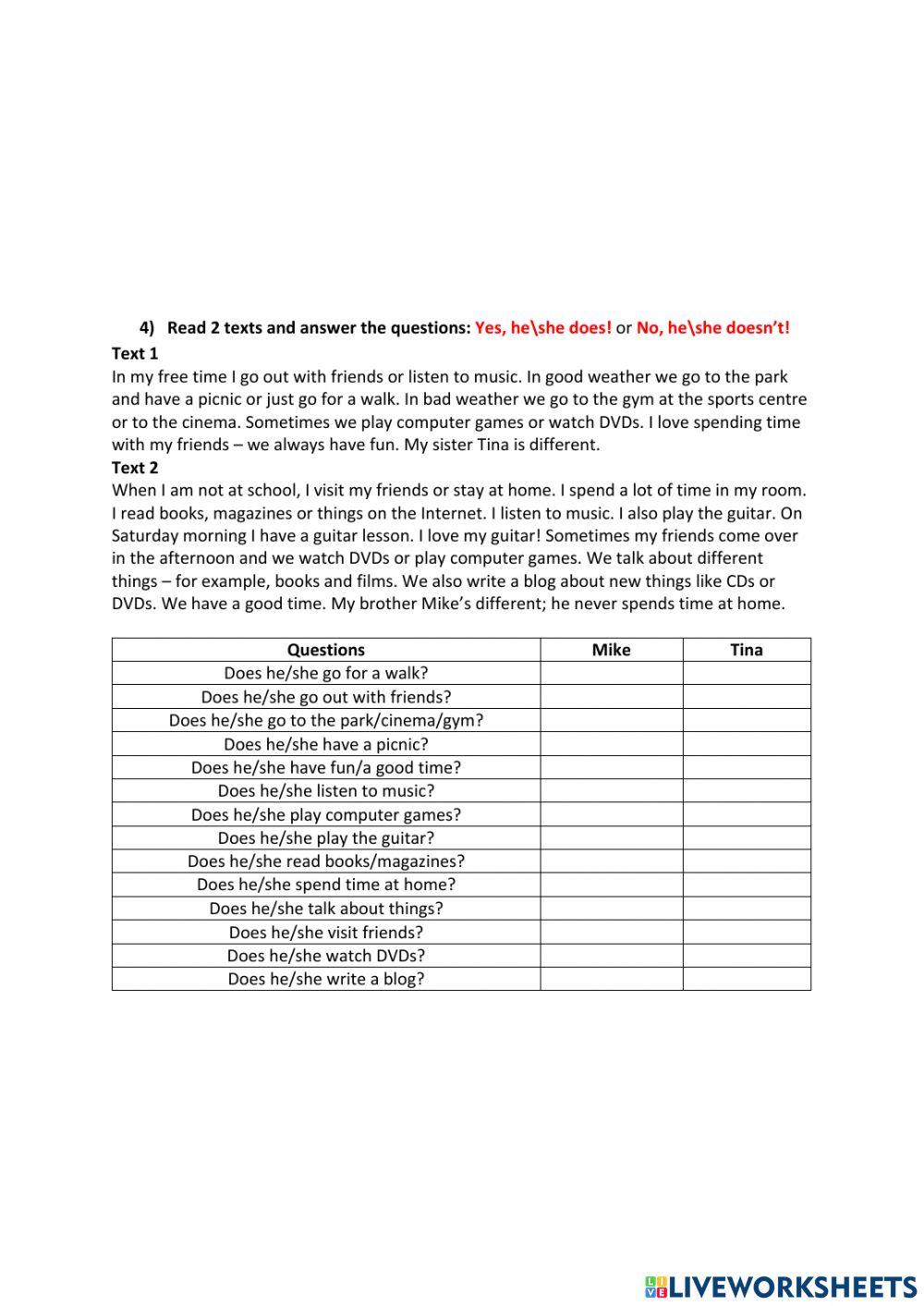 English Olympiad 5-th Grade, school 9, Kyiv