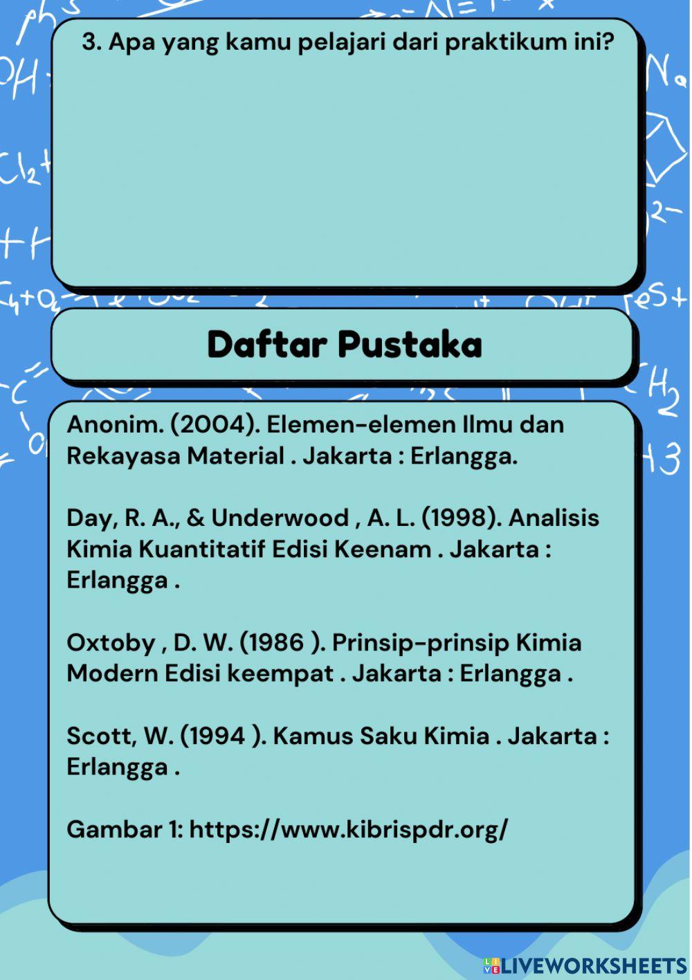 Pemisahan dan Pemurnian dengan cara sublimasi