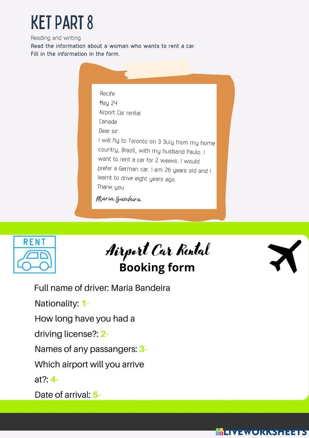 Ket practice part 8 old version