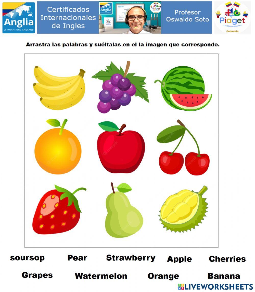 Vocabulary Fruit 01