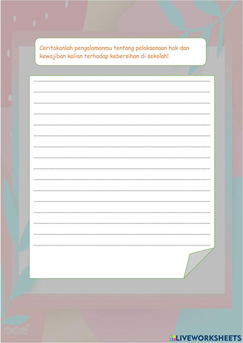 LKPD Hak dan Kewajiban di Sekolah