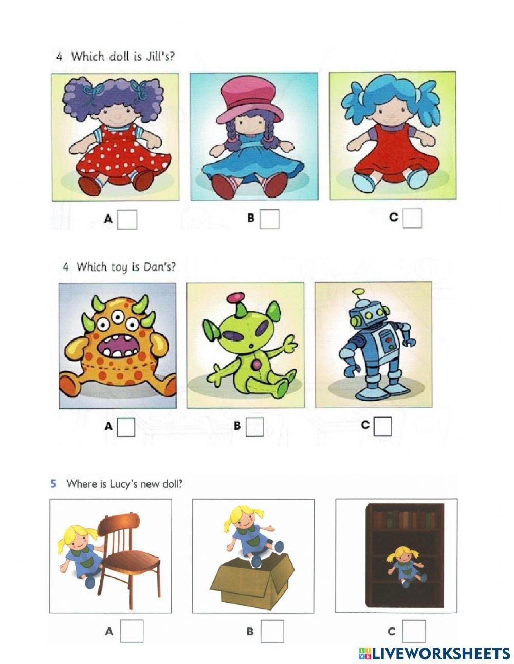 Starter - Listening - Reading & Writing - PART 3 - Power Up 1 - UNIT 5