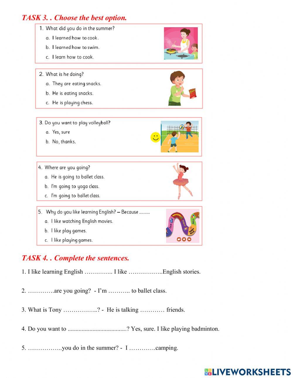 Smart start 5 - revision for mid-term P.2