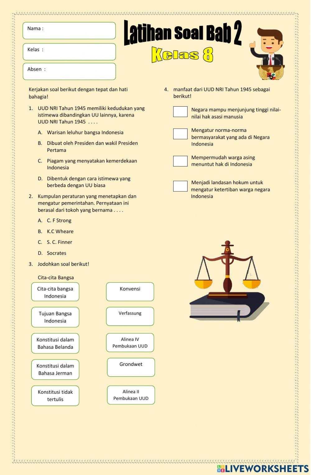 Bab 2 Kedudukan dan Fungsi UUD NRI Tahun 1945