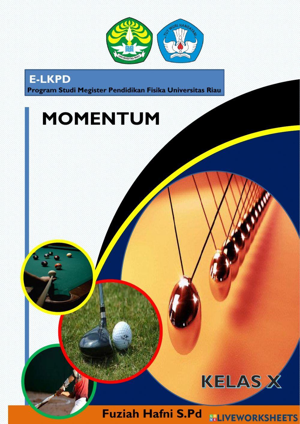 Lkpd momentum kelas x