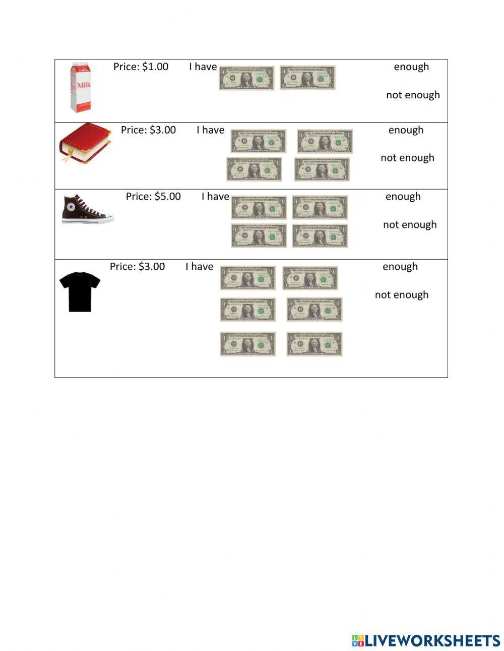 Do I have enough money ?