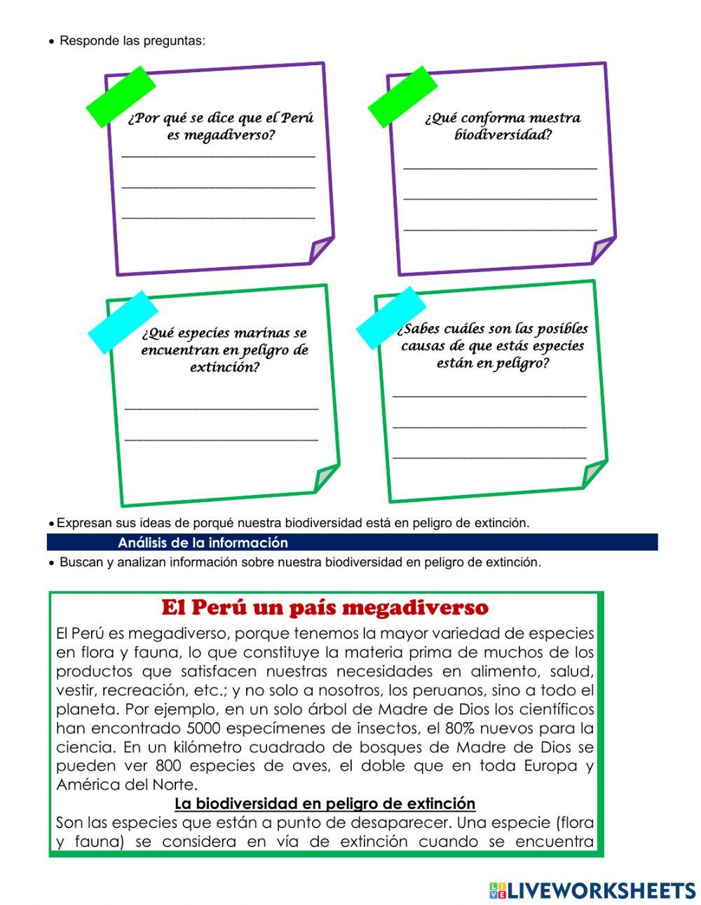 Animales en peligro de extincion