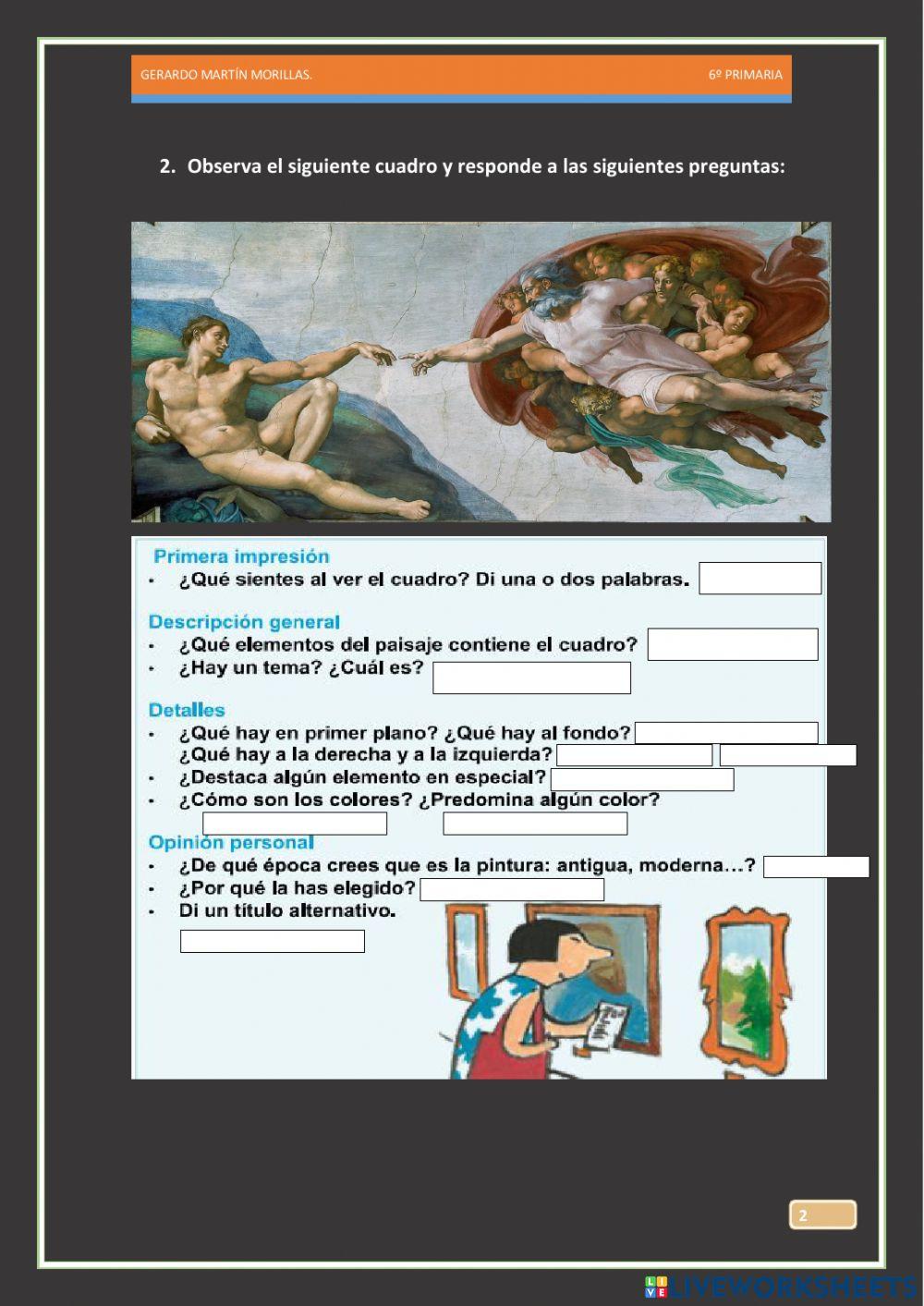 Comunicación oral. Tarea 3. 6º. Comunicación oral. Tarea 3. 6º.