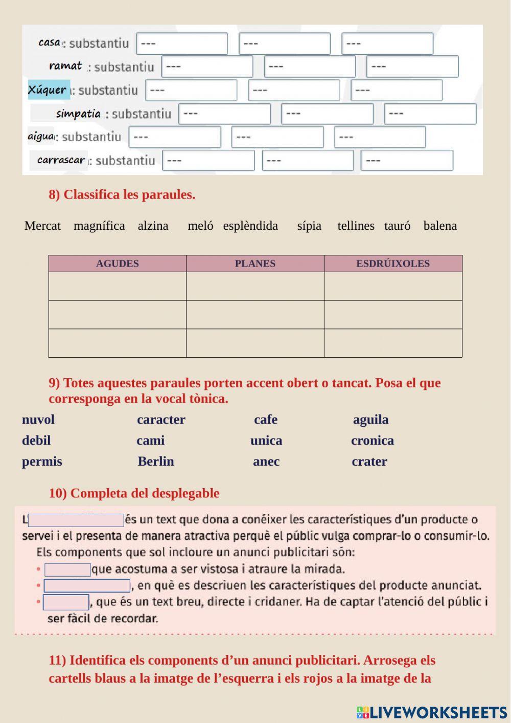 Repàs de llengua Repàs de llengua