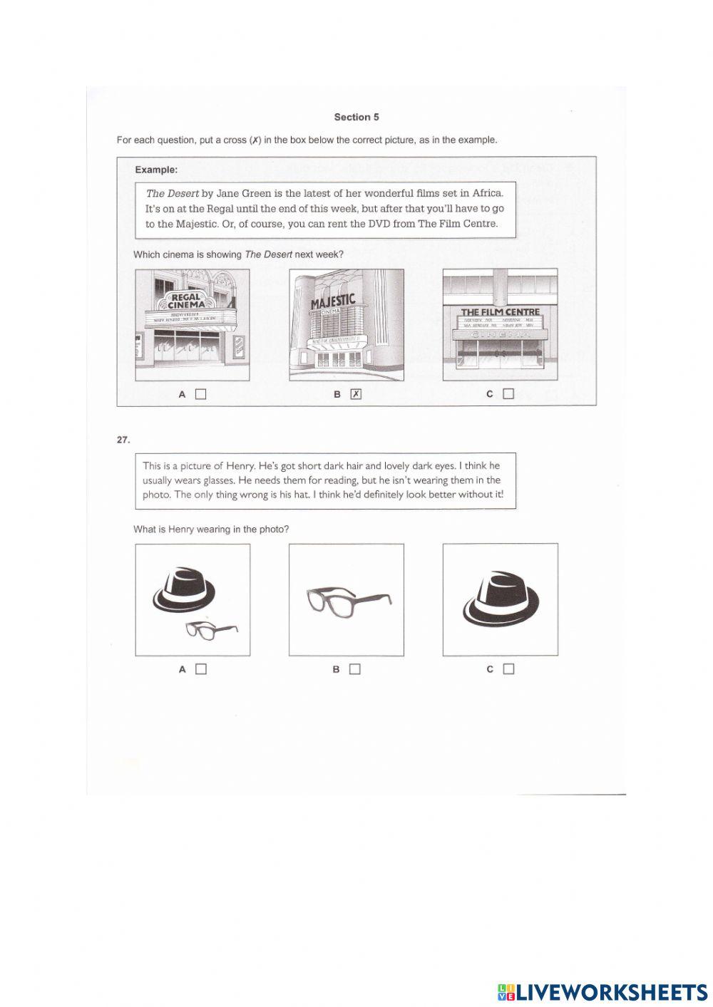 English Olympiad 7-th Grade, school 9, Kyiv