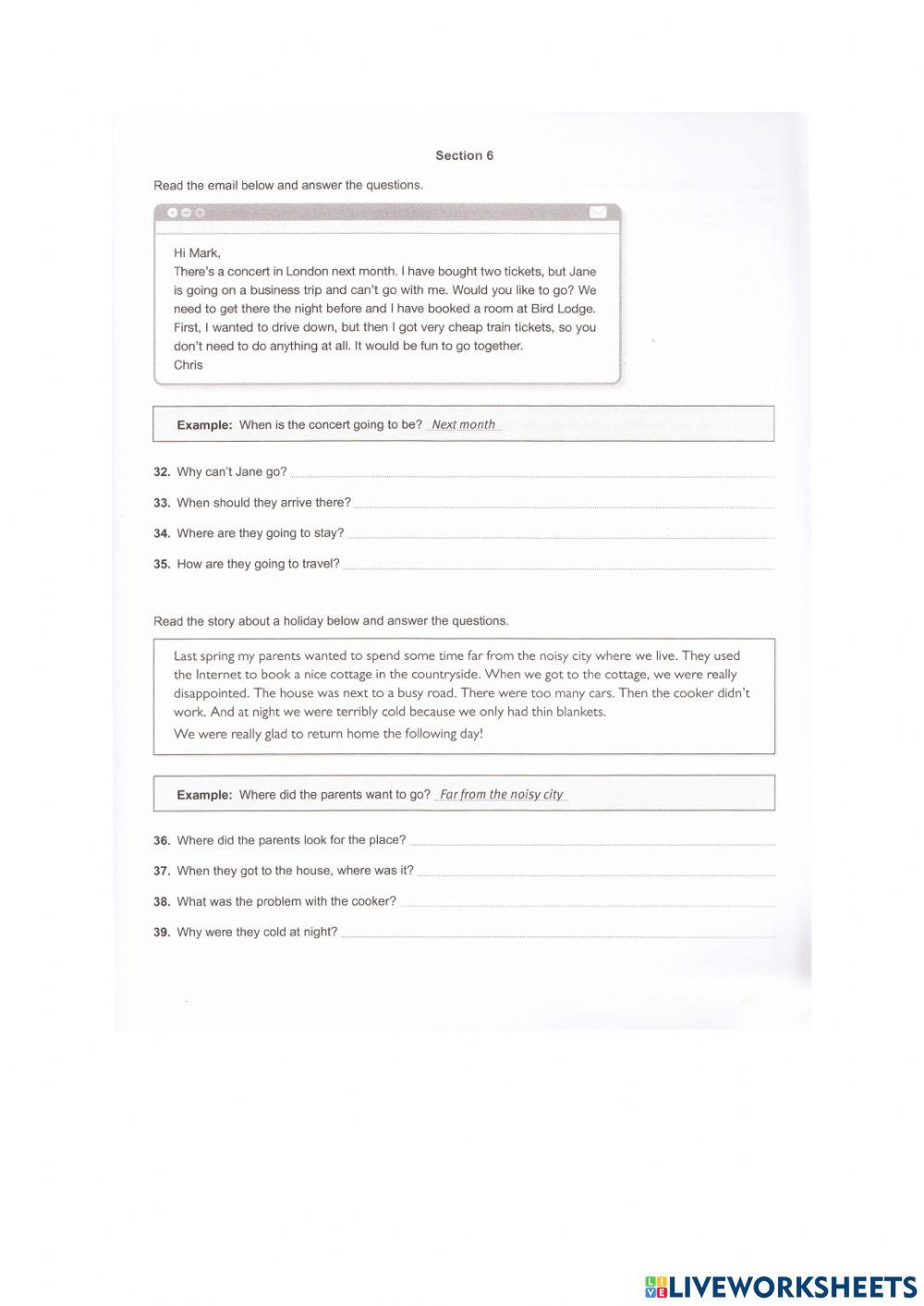 English Olympiad 7-th Grade, school 9, Kyiv