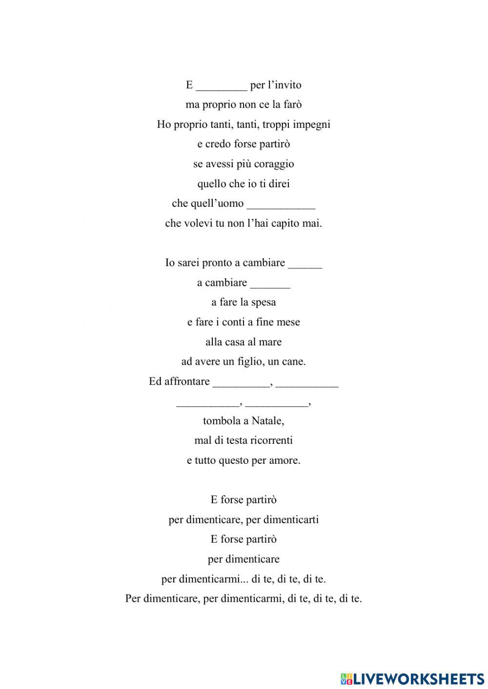 Zero Assoluto - Per dimenticare