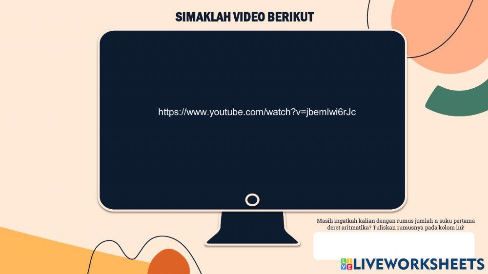 Lkpd deret aritmatika ke-1