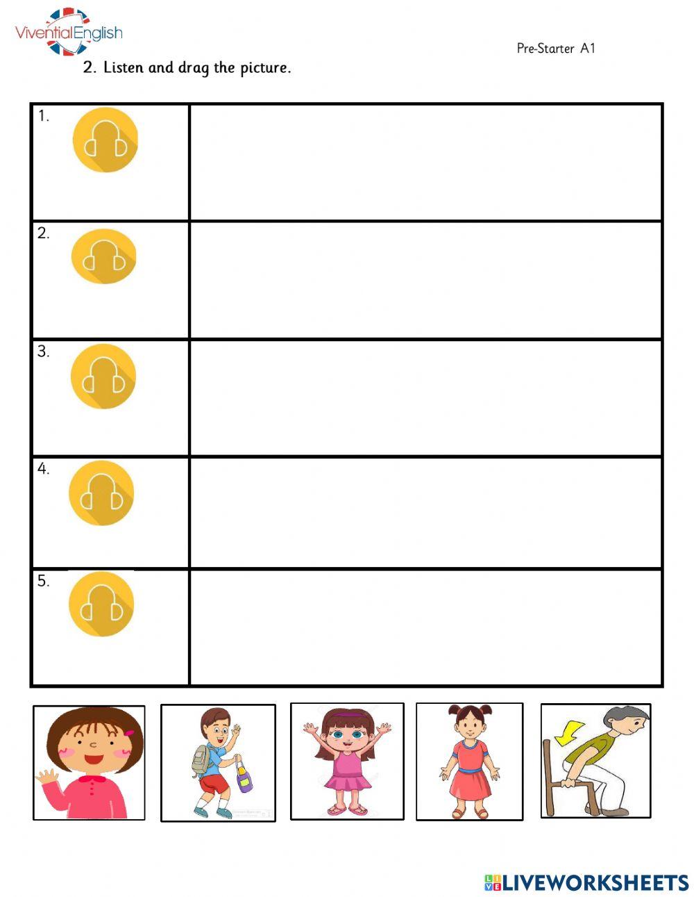 Final exam pre-starter a1