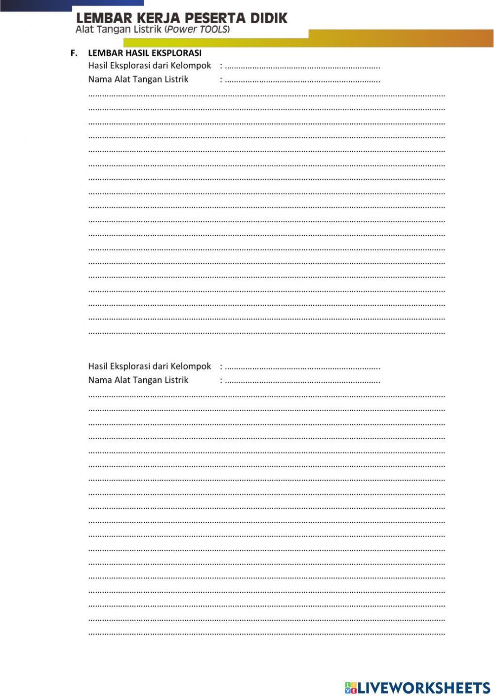 LKPD Alat Tangan Listrik