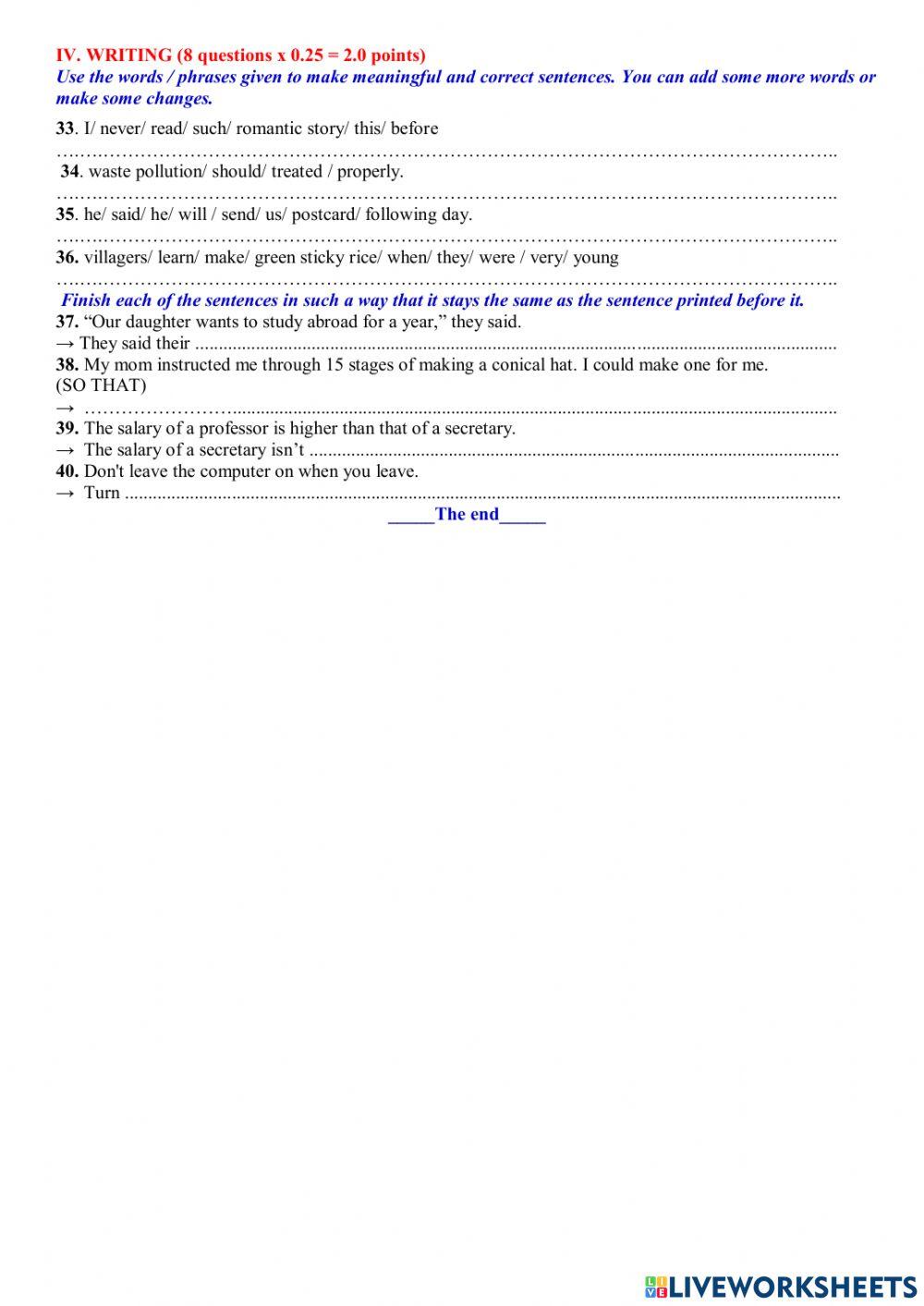 Test giữa kỳ 1 Grade 9 (01)