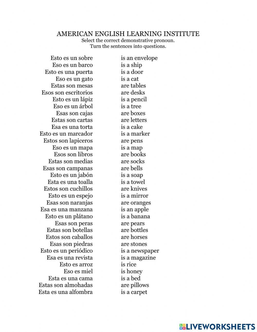 04 Demonstrative pronouns
