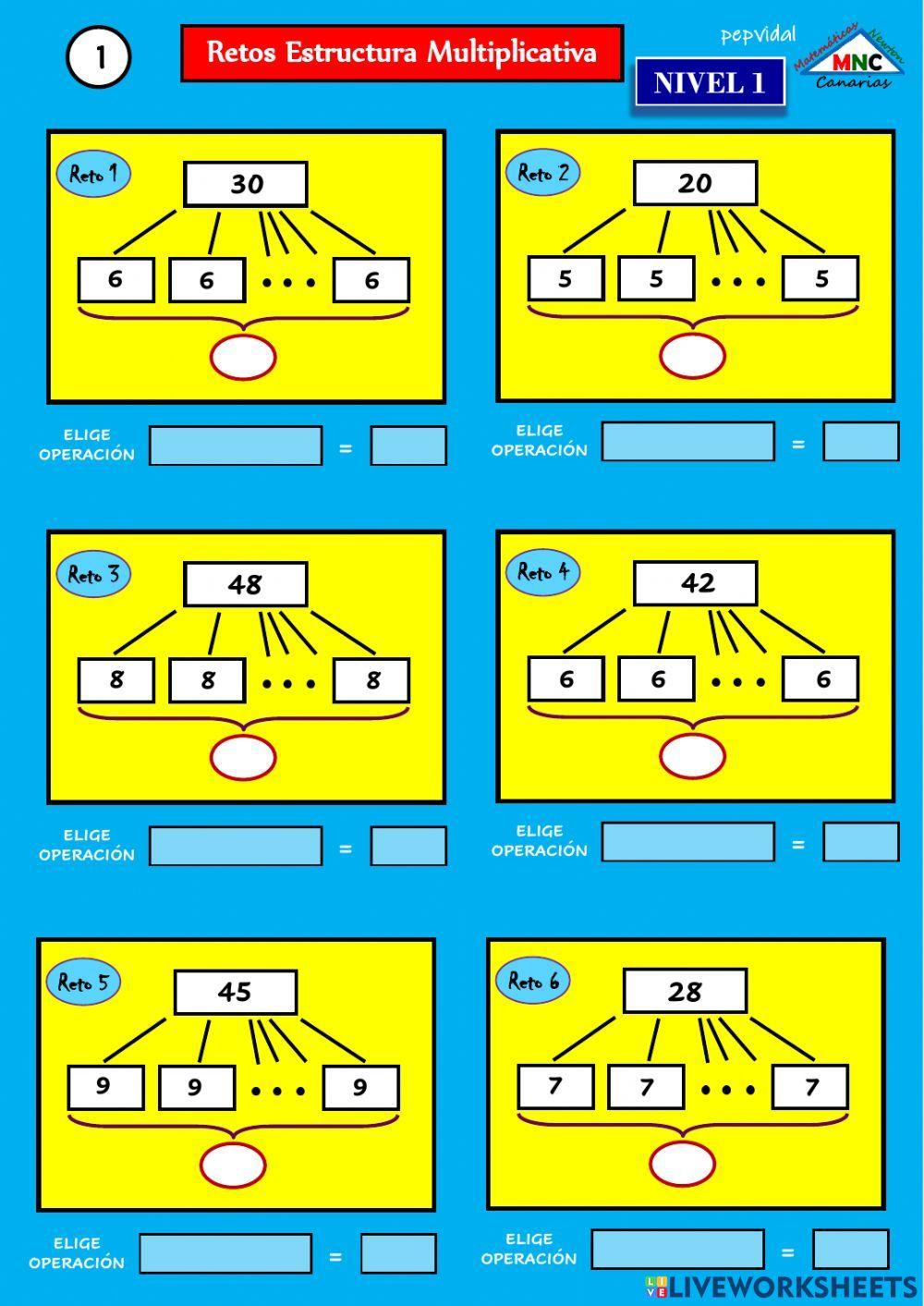 PARTES-TODO estructura multiplicativa nº partes