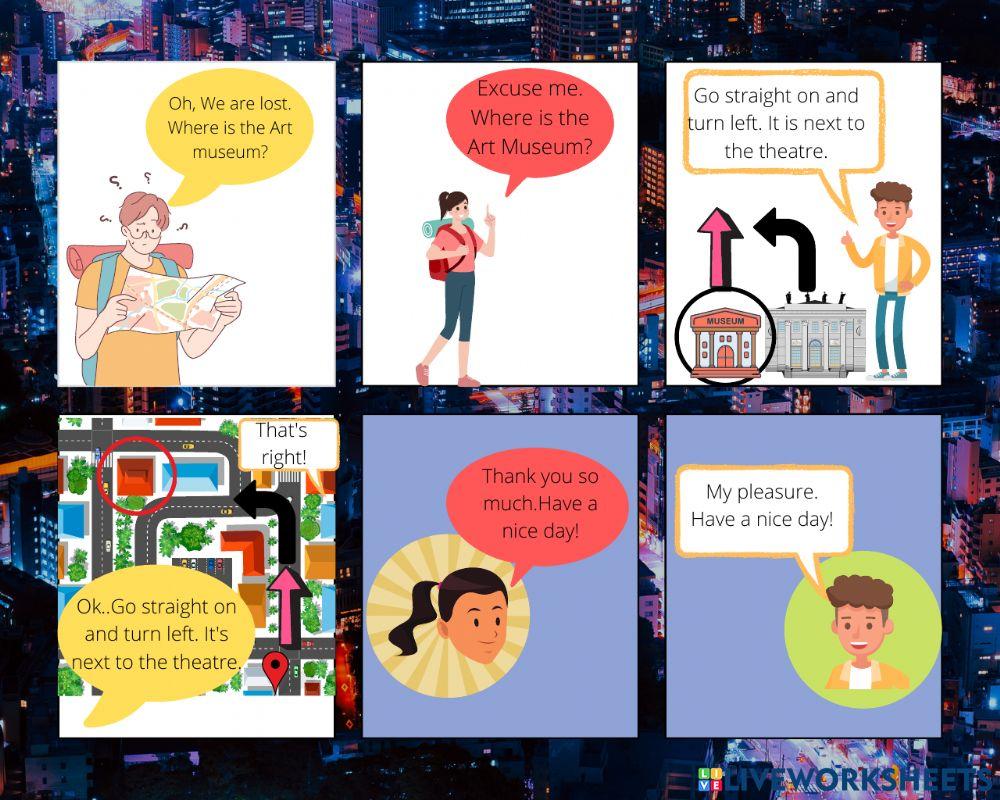 We are lost! Where is the Art Museum?