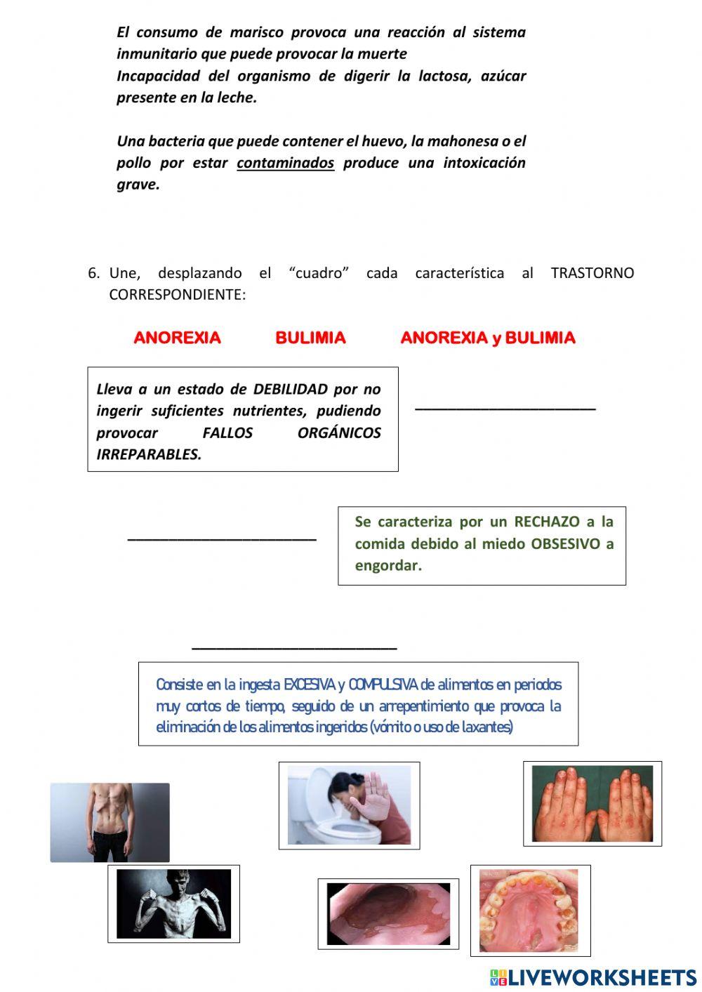 Alimentación - enfermedades