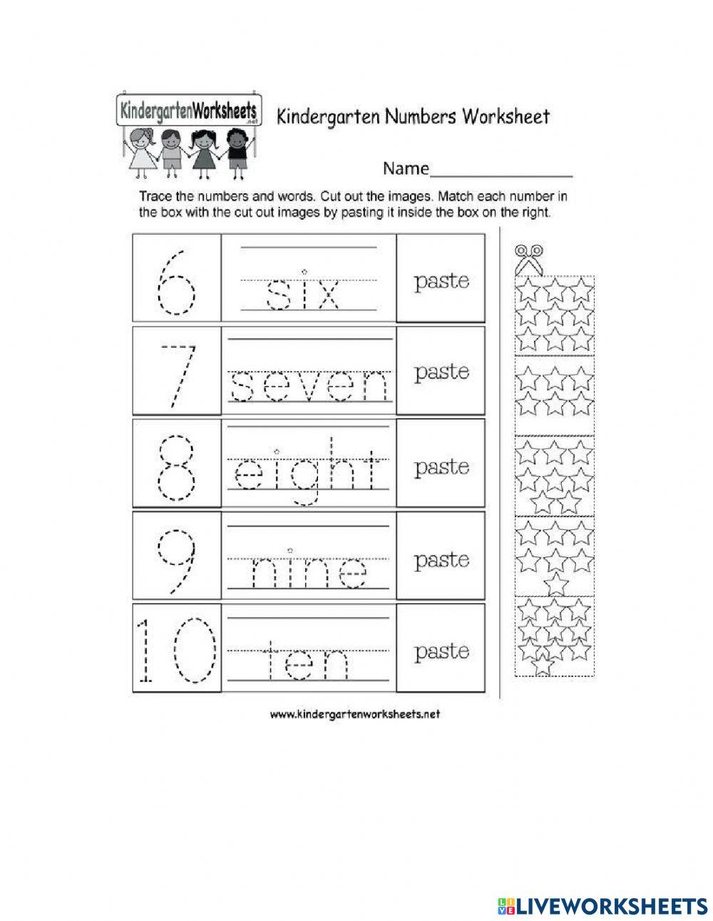 learn numbers with word