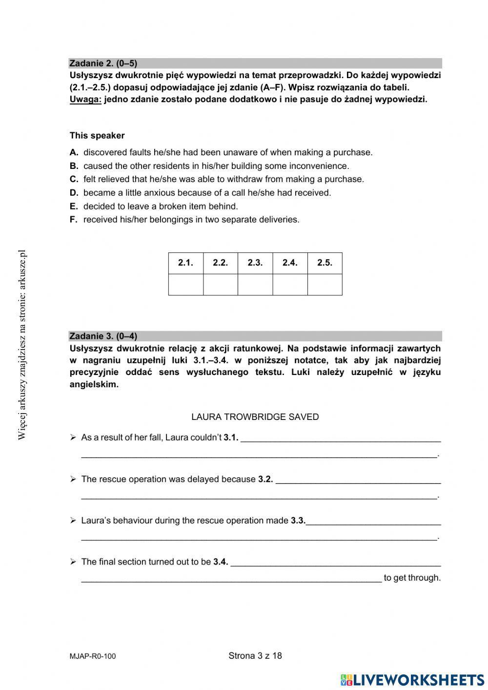 Matura rozszerzona 2023-arkusz testowy