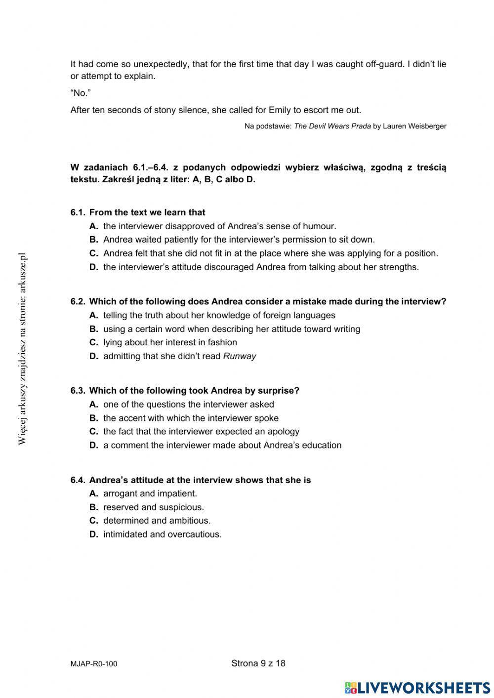 Matura rozszerzona 2023-arkusz testowy