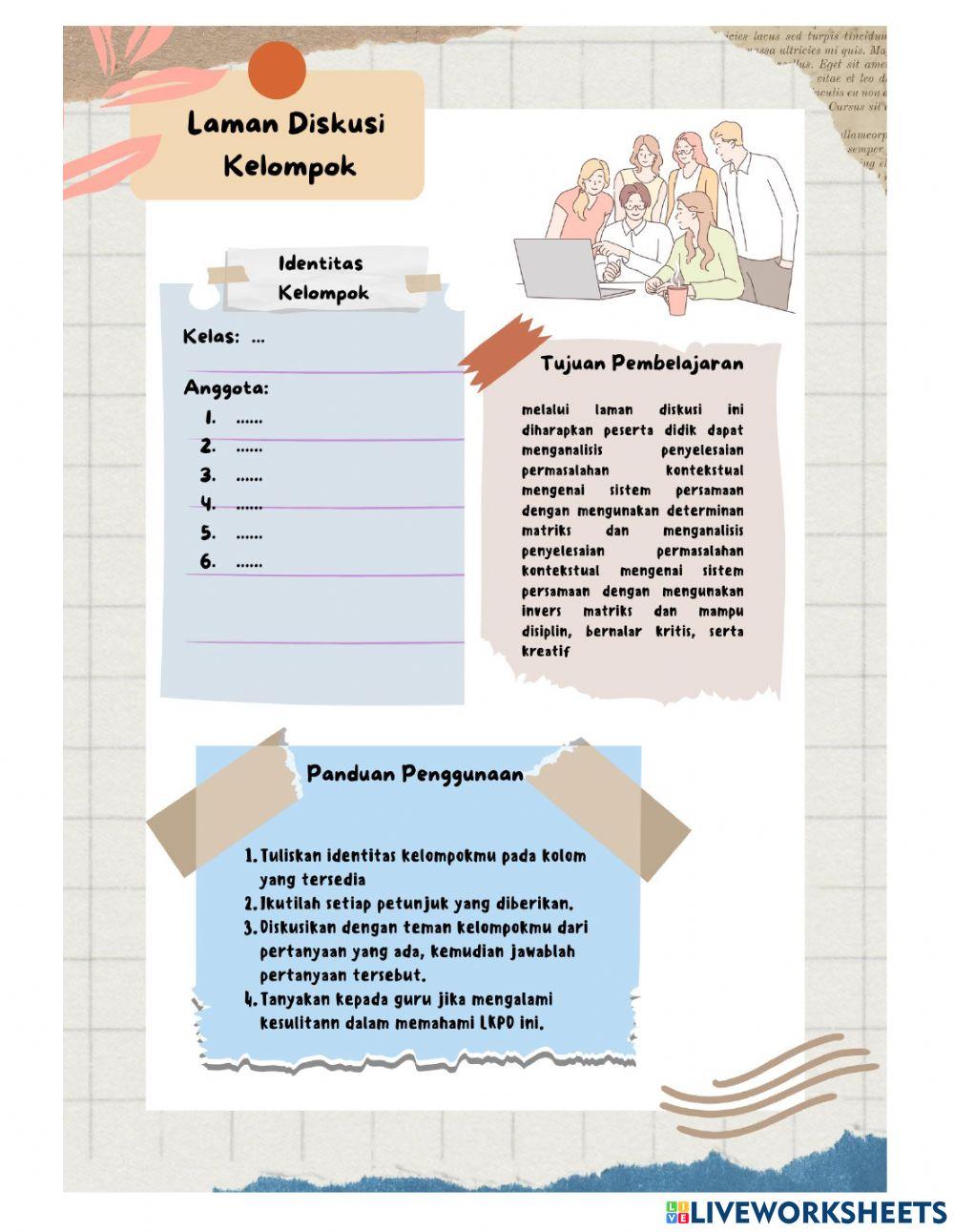 Laman Diskuski Kelompok - Aksi 2
