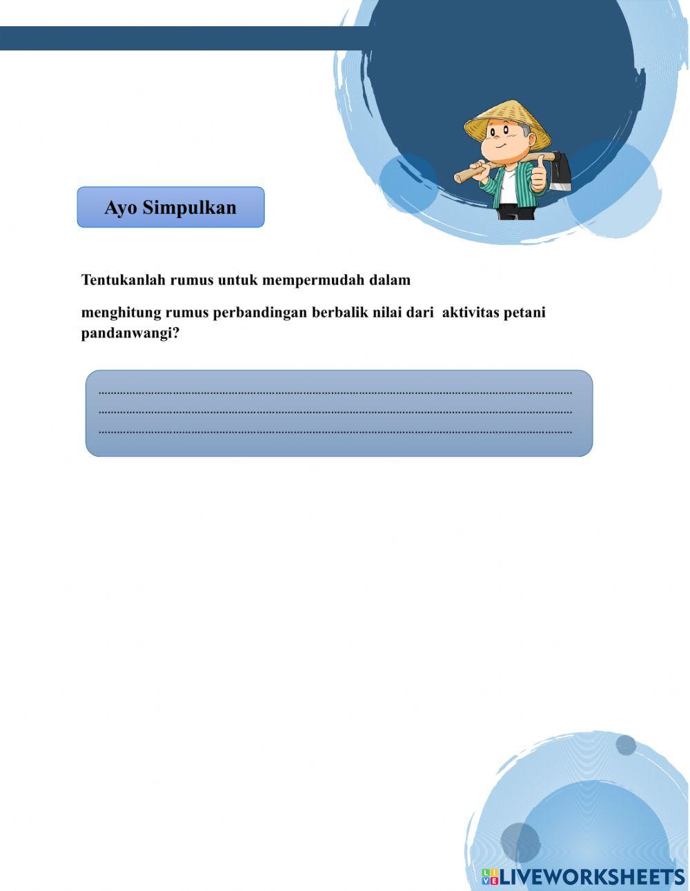 LKM Perbandingan Berbalik Nilai