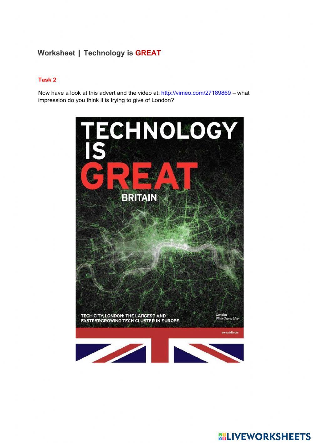 Technology is great - reading