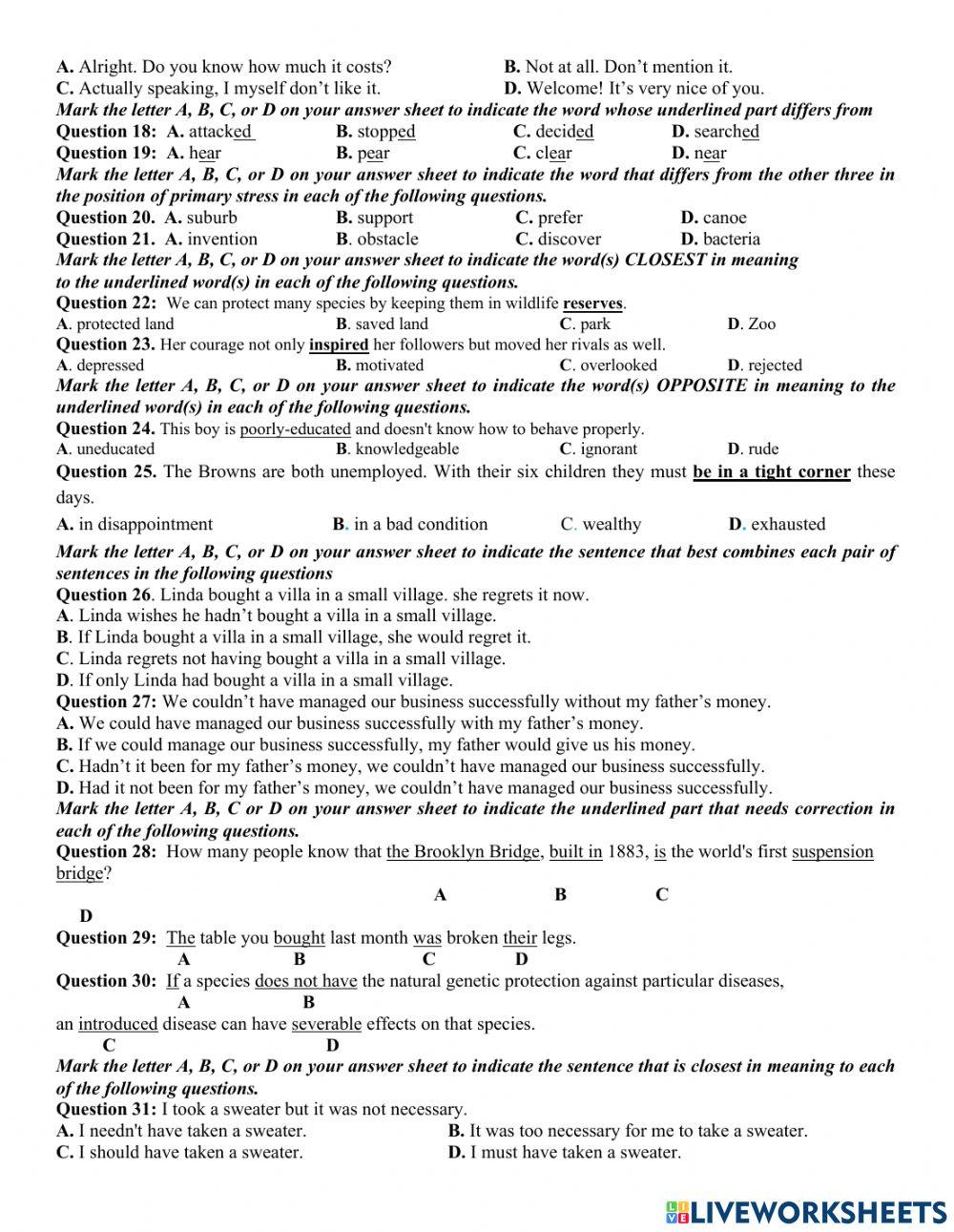 Đề TN số 24- 2022