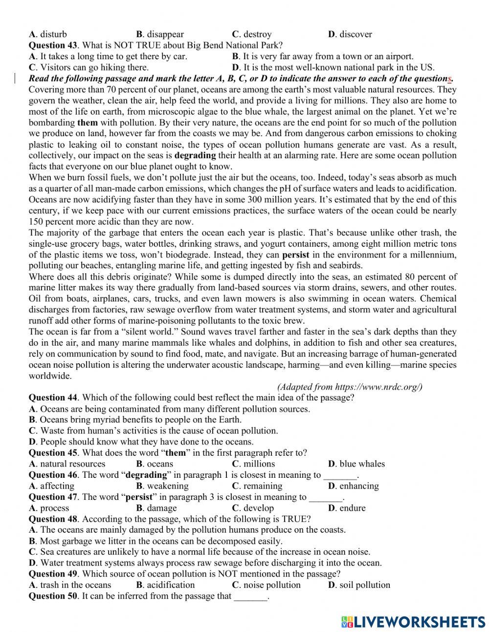 Đề TN số 25- 2022