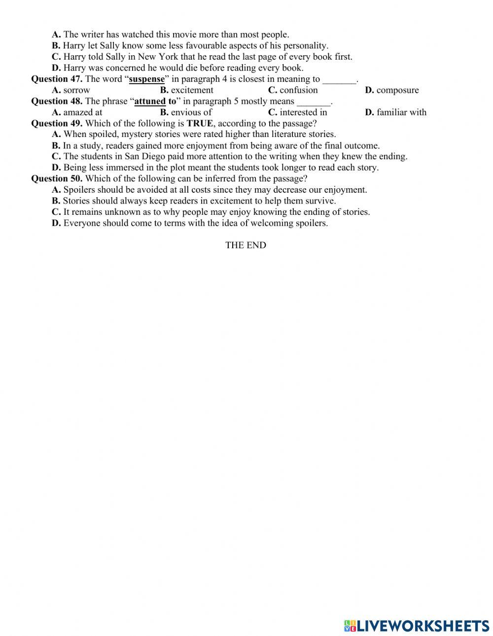 Đề TN số 31- 2022