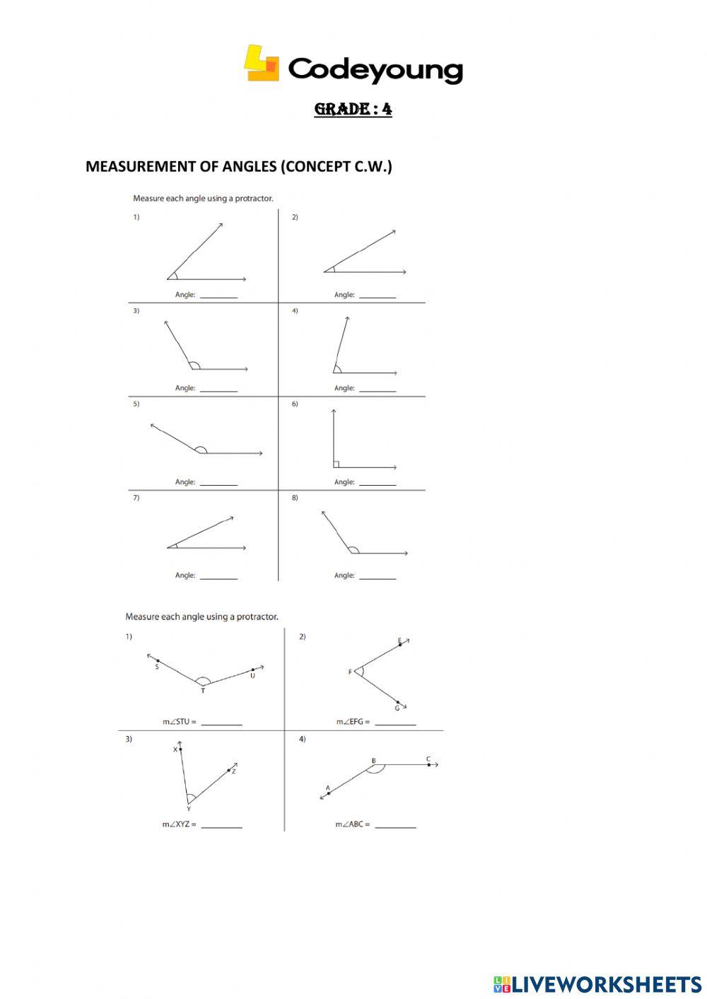 Measurement of angles (concept c.w.)(1)
