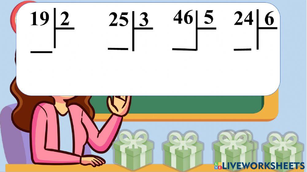 Nhân số có 2 chữ số với số có 1 chữ số