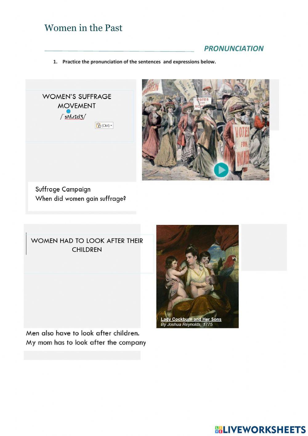 Vocabulary for Navigate B1 Video: A Woman's Life