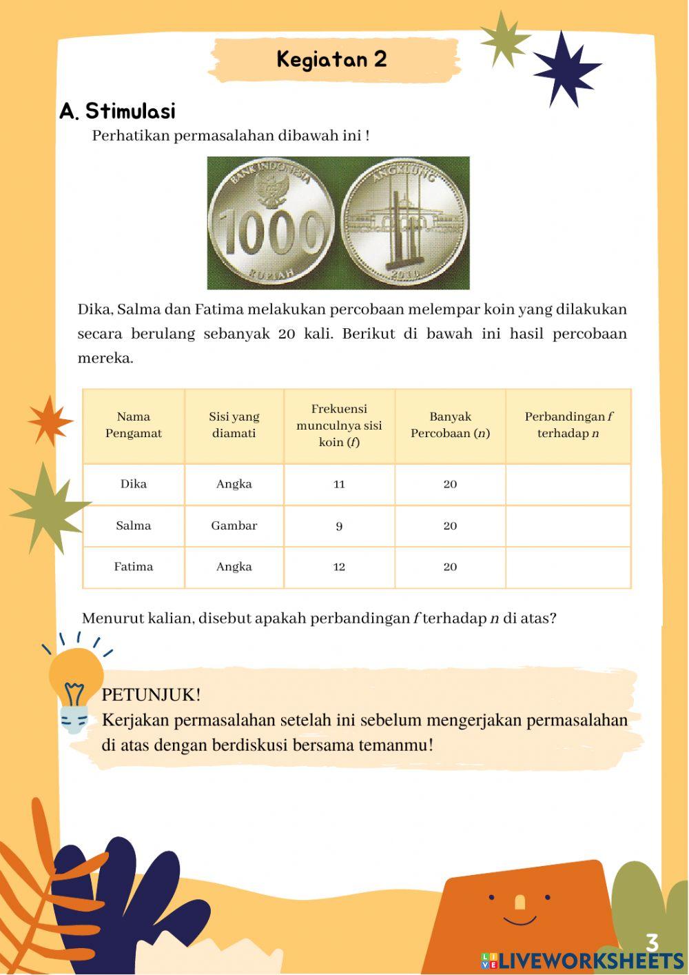 E-LKPD Peluang empirik