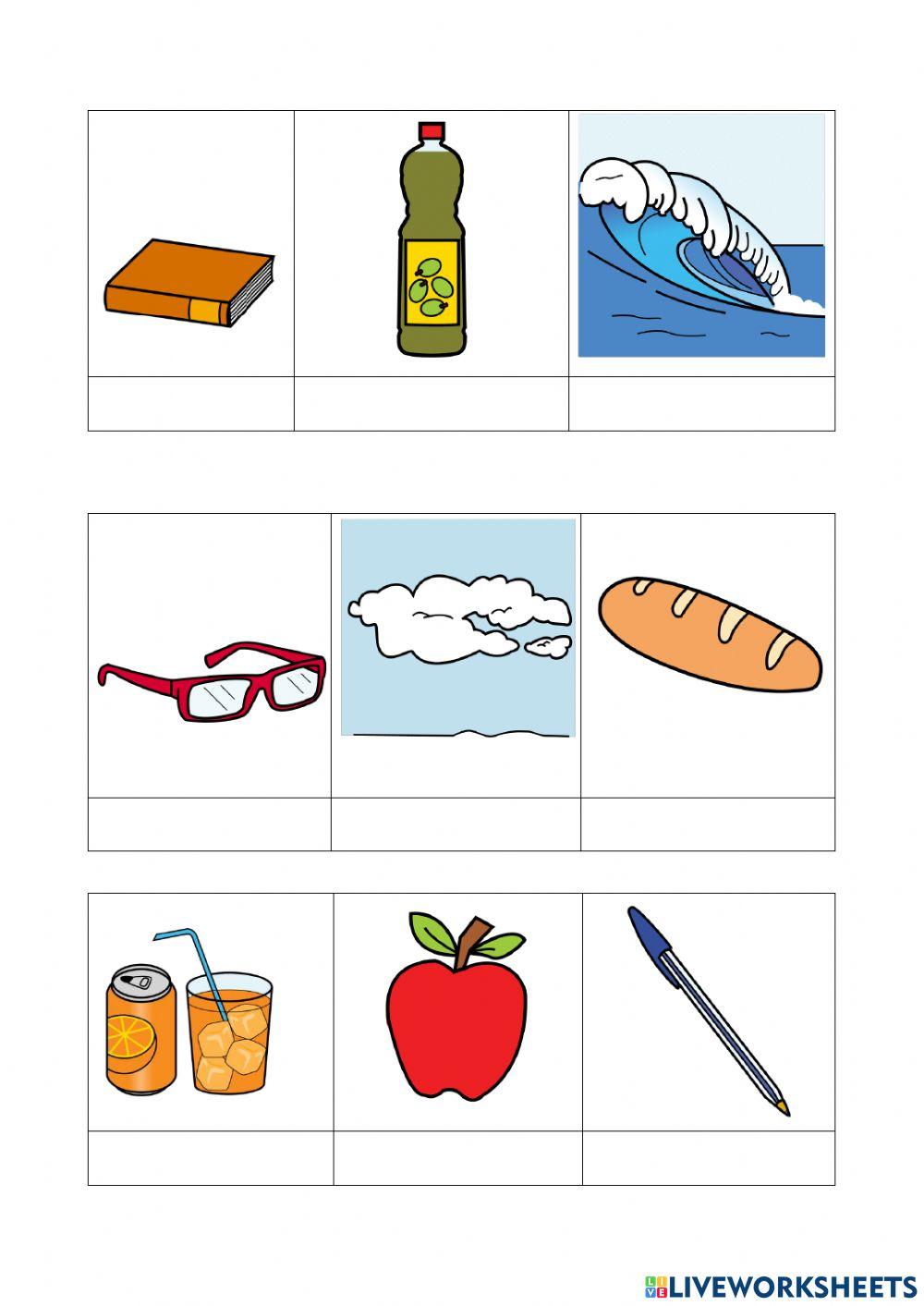 Metti una X all'immagine esatta