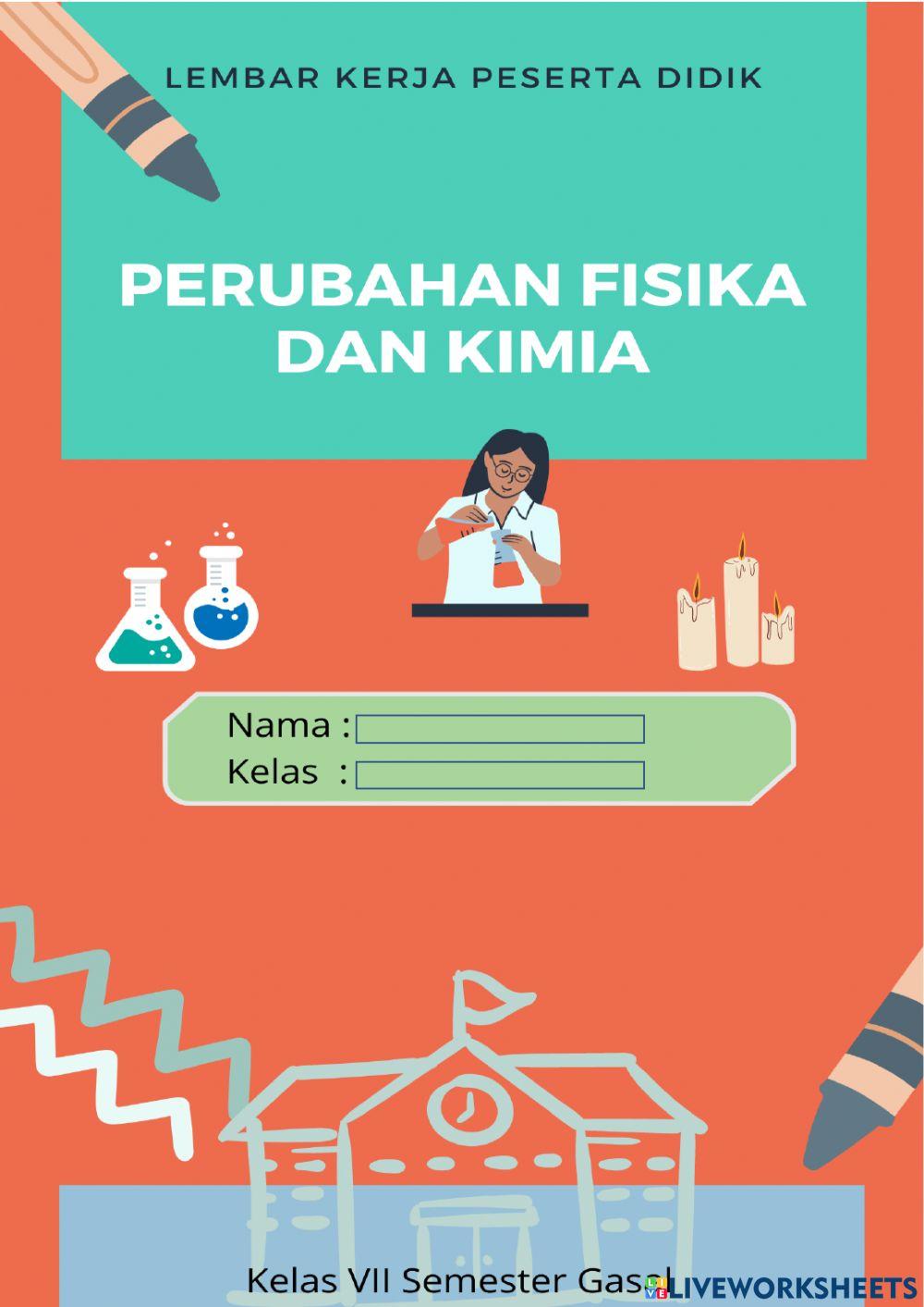 Lkpd perubahan fisika dan kimia