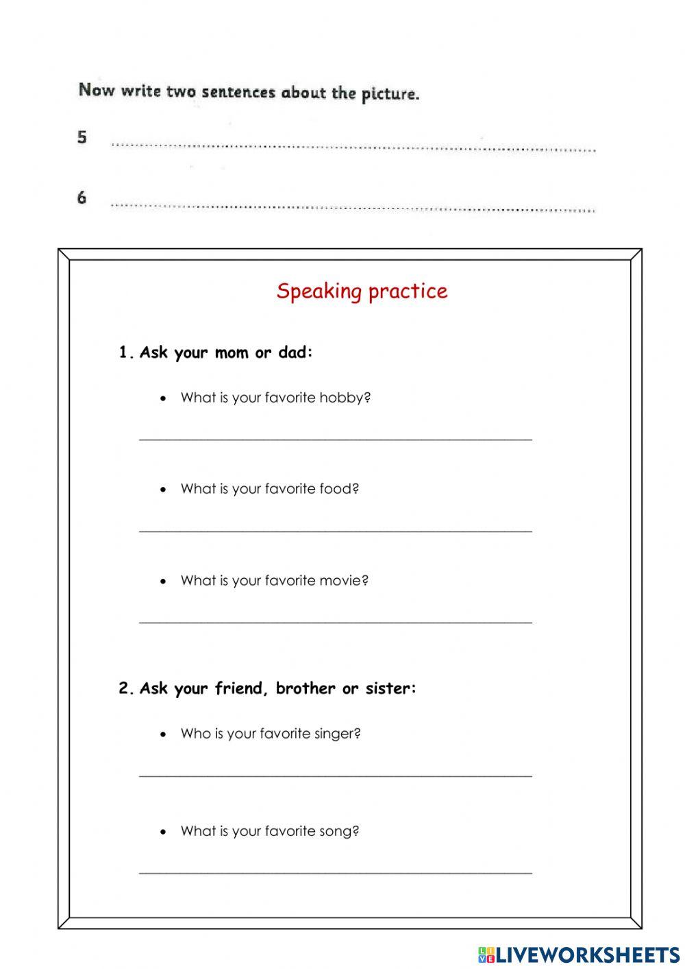 Practice time - 6th basic