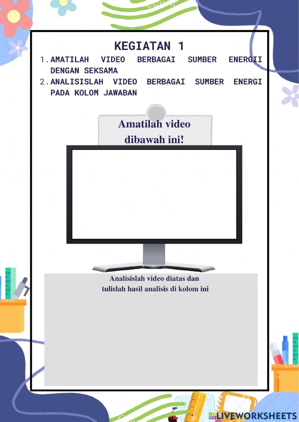 Perubahan Bentuk Energi